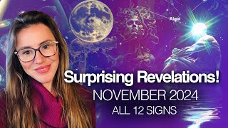 NOVEMBER is LIT with SURPRISES amp Twists November 2024 Horoscopes All 12 Signs  Timestamps [upl. by Paco89]