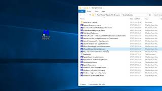 Auto Mouse Click Sample Scripts [upl. by Htebazileharas]