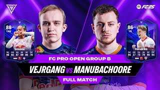 A new chapter in the RIVALRY  Vejrgang v ManuBachoore  FC Pro Open  Full Match [upl. by Mikael406]