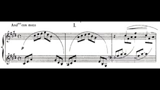 Claude Debussy Arabesque No 1 Piano and Music Score [upl. by Arahset]