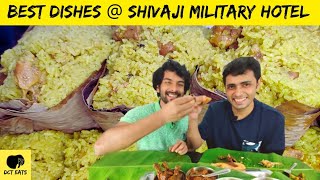 What To Eat  SHIVAJI MILITARY HOTEL in Bangalore Serves Fantastic NonVeg Food  Bangalore Ep19 [upl. by Hux]