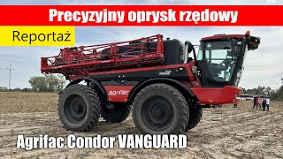 Precyzyjny oprysk rzędowy  Agrifac Condor VANGUARD 6000l [upl. by Phenica]