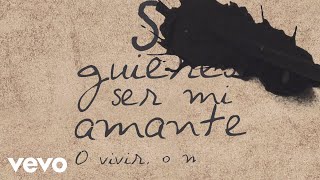 Camilo Sesto  ¿Quieres ser mi amante Lyric Video [upl. by Bard465]