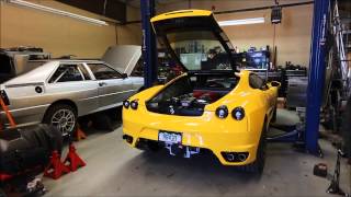 RR430 with SLine exhaust  the true F1 high pitch sound for F430 [upl. by Levins870]