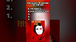 TOP 5 SCARY MOVIES OF THE 60s horror movie 80smusic shorts viralreels youtubeshorts [upl. by Heyer]