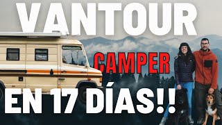 🚐 Furgoneta CAMPER en 17 DIAS que Te SORPRENDERA 😲 Mercedes vario 609D 👈 VAN TOUR 145 [upl. by Veejar760]