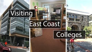 VISIT EAST COAST COLLEGES WITH ME PART 1  Yale Georgetown amp MORE [upl. by Asreht]