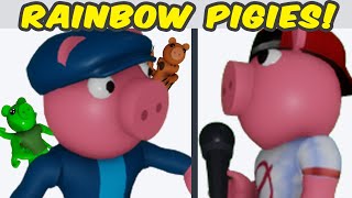 FNF VS Rainbow Pigies Rainbow Friends  FNF MODHARD  Friday Night Funkin [upl. by Inaej929]