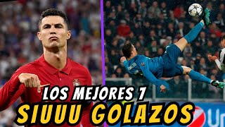 Los mejores 7 goles de Cristiano Ronaldo [upl. by Rengia135]