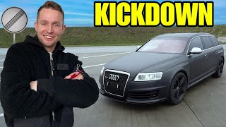 GRUND für die gescheiterte Probefahrt des billigsten Audi RS6 gefunden läuft er jetzt [upl. by Eadahs]