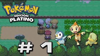 Guía Pokémon Platino  1  Introducción y Primeros Pasos quot¡Que Comience la Aventuraquot [upl. by Yennek]