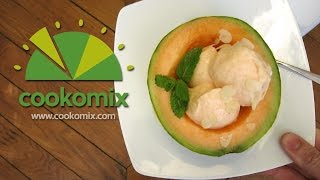 Soupière de melon glacé au Thermomix [upl. by Fendig]