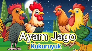 Lagu Anak 🇮🇩 Kuku Kukuruyuk  Lagu Ayam Jago Dan pok Ame Ame Cilukba  Lagu Anak Indonesia [upl. by Onateyac]