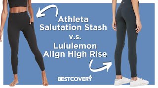 Lululemon vs Athleta Leggings Review and Comparison [upl. by Horatia795]