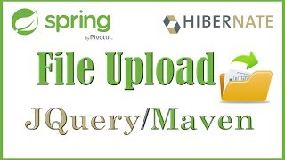 File Upload Spring MVC  Maven  JQuery  JavaScript  Ajax [upl. by Sopher]