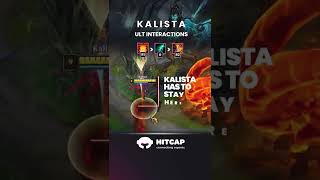 Did you know about these INTERACTIONS with KALISTA ult  shorts [upl. by Wake]