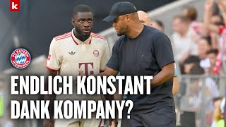 Keine Fehler mehr unter Kompany Upamecano quotWerde unter ihm Fortschritte machenquot  FC Bayern [upl. by Kendall40]