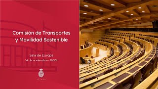 Comisión de Transportes y Movilidad Sostenible  14 nov 2024  1630 horas [upl. by Nnahtur]