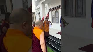 His Holiness Chabjay Namkhai Nyingpo Rinpoche At Sarpang Zimchung [upl. by Heim]