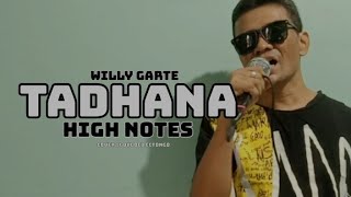 TADHANA WILLY GARTE COVER SONG clovlog1 OPM OLD SONG MUSIC VIDEO OWN VERSION SOLO HIGH NOTES👍 [upl. by Nairda]