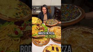 RODÍZIO DE PIZZA SÓ 2999 [upl. by Thagard]