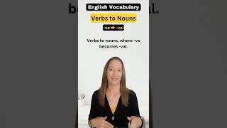 Word Formation Verb to Noun [upl. by Wernda]