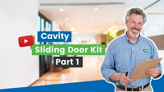 Cavity Sliding Door Kit Part 1 Introduction and Steps Overview [upl. by Ellenwahs]