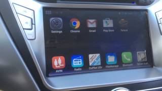 Elantra 2013 Android HeadUnit review [upl. by Gosselin]