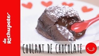 Receta fácil de coulant de chocolate De Rechupete [upl. by Anela]