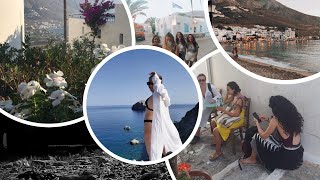 AMORGOS SUMMER VLOG [upl. by Ellasal64]