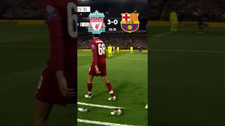 Liverpool’s comeback vs Barcelona 🤩🤯 [upl. by Ocirne]