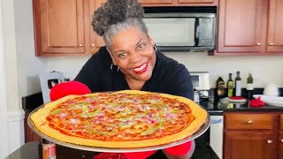 I don’t buy Pizza Crust anymore Quick Recipe Pizza done in 20 minutes No yeast no rise time [upl. by Hackett]