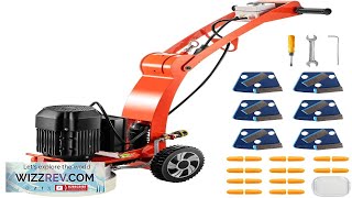 VEVOR Electric Concrete Floor Grinder 10quot WalkBehind Grinder 15HP Concrete Floor Polisher Review [upl. by Enileuqaj292]