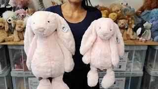 Jellycat Bashful Pink Bunnies [upl. by Ginsberg]