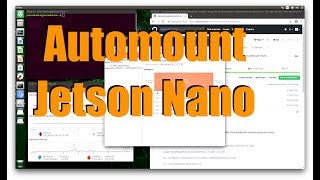 Jetson Nano  Automount Drive [upl. by Nylinnej]