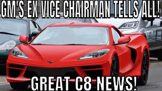 C8 Mid Engine Corvette PRICE amp REVEAL Date Leaked From EX GM Chairman [upl. by Ramedlab]