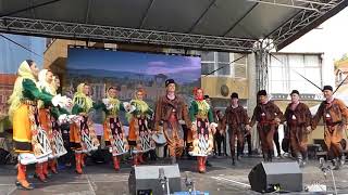 Bulgarian Folk Dances  Thrace Region  Folklore Ensemble quotPirinquot in Zagreb Croatia 2018 [upl. by Varden]