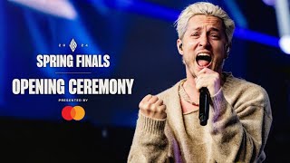 RISE like youve never heard it  2024 LCS Spring Finals Opening Ceremony Presented by Mastercard [upl. by Goggin]