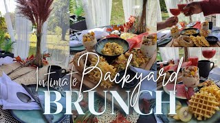 BACKYARD BRUNCH  SUMMER BRUNCH RECIPES  SUMMER TABLESCAPE IDEAS  BRUNCH IDEAS [upl. by Lowrie271]