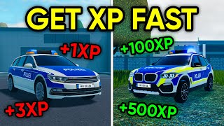 FASTEST WAY to get XP on the POLICE TEAM in Emergency Hamburg [upl. by Prissy]