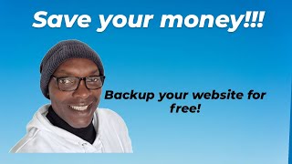 Free effective way to backup your website using UpdraftPlus [upl. by Gerhardine]