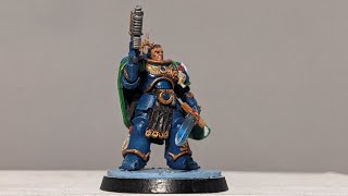 Warhammer 40k  Space Marines  Uriel Ventris  Ultramarines [upl. by Soirtimid629]