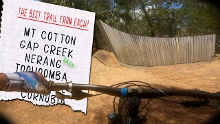 Best TRAILS in SEQ  Mountain Biking Australia [upl. by Nauht]