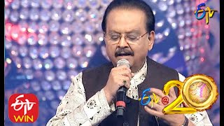 SP Balu Performs  Okkade Okkade Song in ETV  20 Years Celebrations  23rd August 2015 [upl. by Meletius]