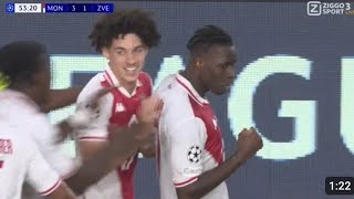 Monaco vs Crvena zvezda 5  1  Liga prvaka  HRVATSKI KOMENTATOR [upl. by Ulyram]