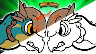 Pachycephalosaurus Song Animatic  Dinosaur Songs from Dinostory by Howdytoons Extras [upl. by Nnairahs]