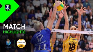 Highlights I FC PORTO vs VakifBank ISTANBUL I CEV Champions League Volley 2025 [upl. by Oicnecserc848]