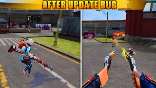 Free Fire  New Tricks After Update 😲 New short Gun Bug [upl. by Emirej]