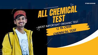 All CHEMICAL TEST  ORGANIC CHEMISTRY [upl. by Yssirk]