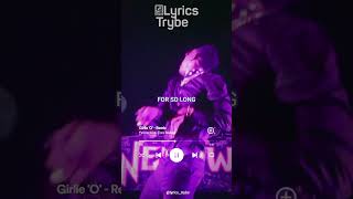 Patoranking ft Tiwa Savage  Girlie O Remix Lyrics lyricstrybe [upl. by Ila]